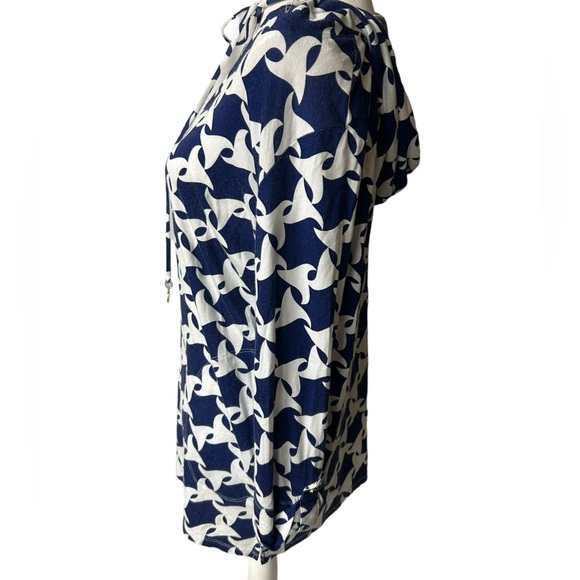 MACBETH COLLECTION by MARGRET JOSEPHS long sleeve swim cover up hoodie EUC - Picture 6 of 7